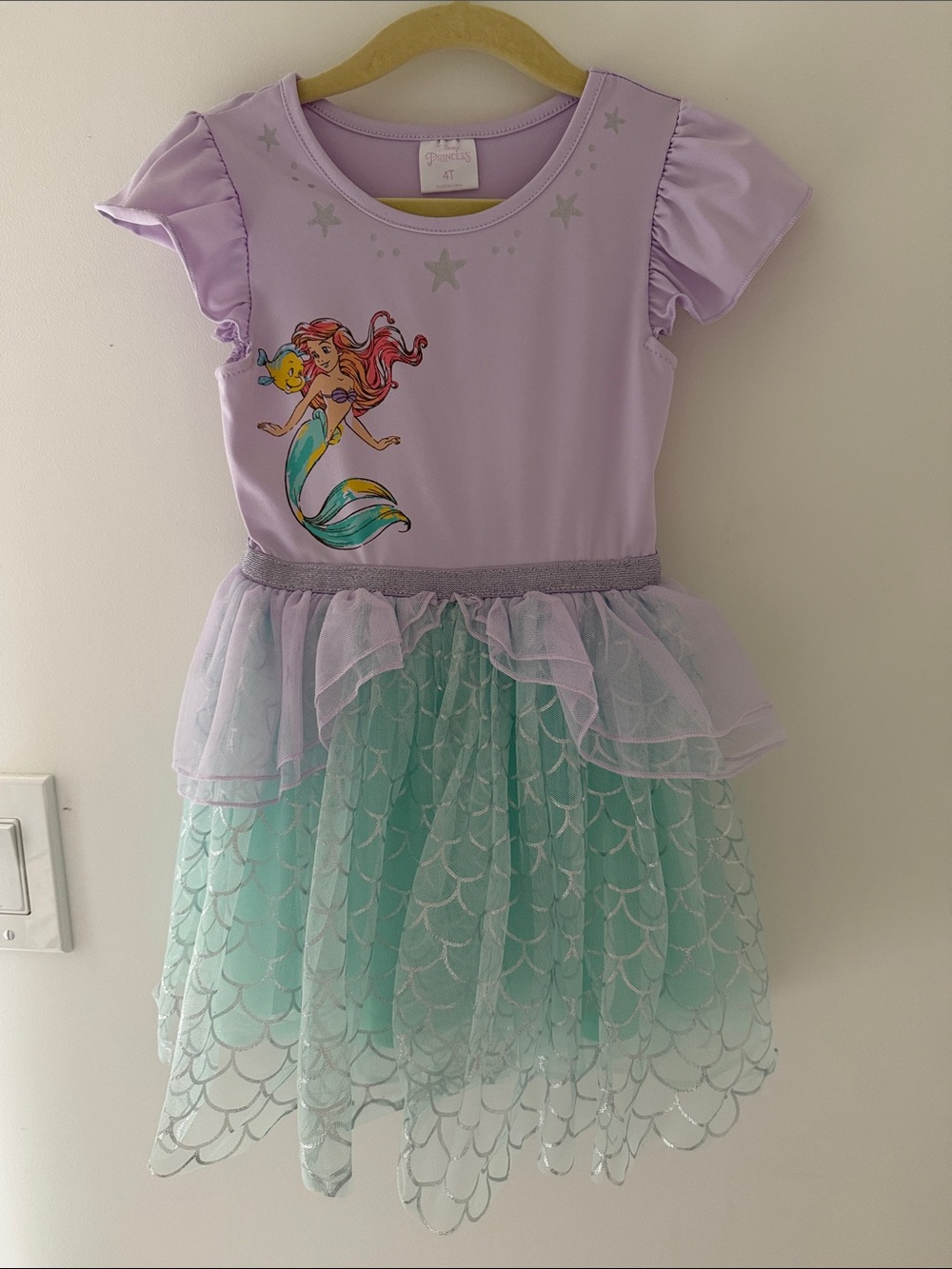 Disney Lavender and Aqua Mermaid Costume Dress